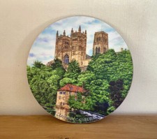 Durham Cathedral melamine Tea/ Coffee pot stand. 