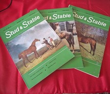 3 x Stud & Stable Horse Racing Magazines (1971 x 2, 1972)