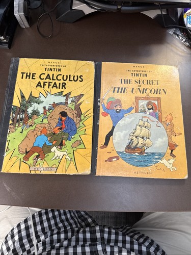 Vintage tintin lot - lot, true