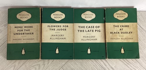 Vintage green penguin crime - vintage,
