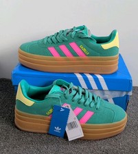 Adidas Gazelle Bold Green Size