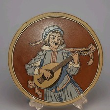Mettlach Ceramic Wall Plaque