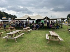 Stretch Tent. (Hire). Private Parties/weddings/festivals/bars. Various Sizes.