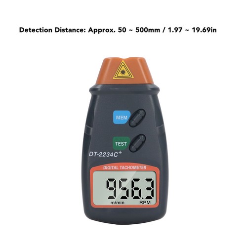 Digital tachometer non - digital,