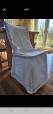 White Cotton Chair Covers