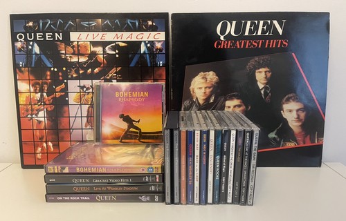 Queen collection vinyls - queen, cd
