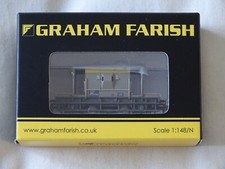GRAHAM FARISH 377-529A BR 20T BRAKE VAN BR ENGINEERS GREY & YELLOW N GAUGE