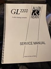 Allen And Heath Audio Mixing Console Gl 2200 Service Manual ￼