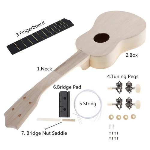 Diy ukulele kit - diy, 21inch