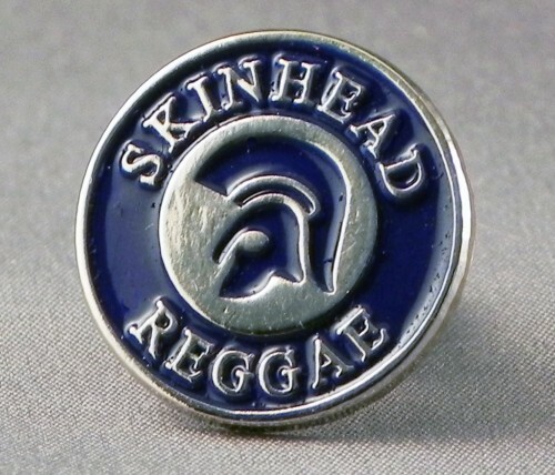 Blue skinhead reggae enamel - blue,