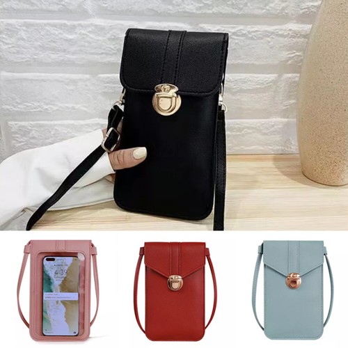 Womens cell phone bag - womens, pu