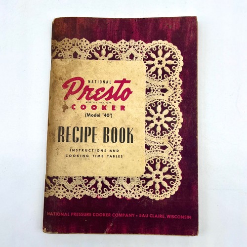 Vintage 1947 presto - presto, pressure
