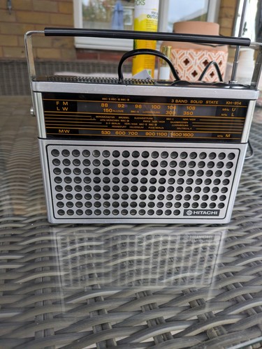 Vintage hitachi portable - hitachi,