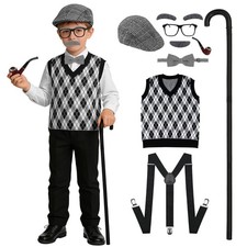 Old Man Costume Boys 100 Days