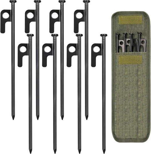 Pack tent stakes heavy duty - 8,