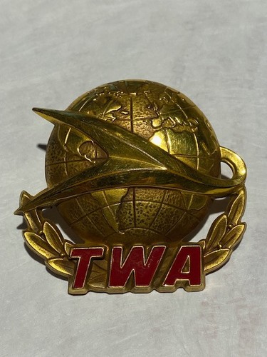 Vintage twa pilot hat - twa, badge
