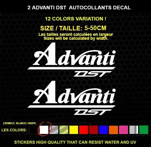 Advanti wheels sticker - 2,