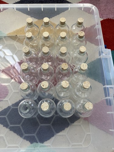50ml mini glass bottles - 26,