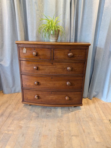 Antique victorian bow fronted - victorian,