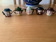 Artone Mini character ware teapots x 5 job lot
