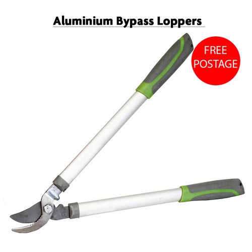 Aluminium bypass loppers - aluminium,