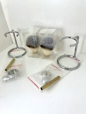 2 * Wood turning Shaving Brush