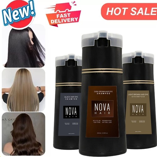 Nova hair dye shampoo - hair,