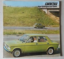 Fiat 128 Special 1300 Brochure 1975