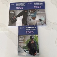 BLACKSTONES POLICE MANUAL 2025