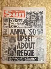 Anna Ford Upset Reggie