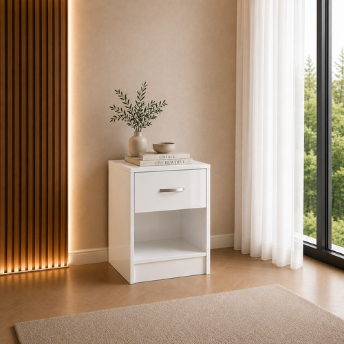 High gloss bedroom furniture - high,