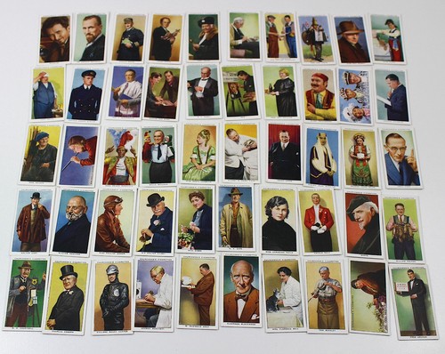 Churchman cigarette cards - churchman,