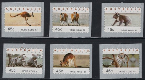 Mnh self adhesive stamps - self,