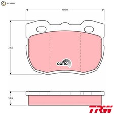 BRAKE PAD SET DISC BRAKE