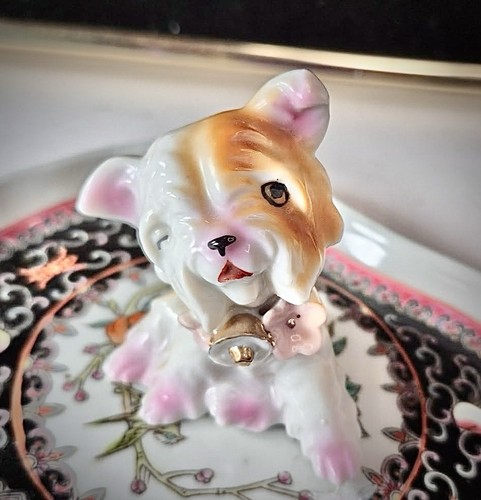 Collectible porcelain yorkie - porcelain,