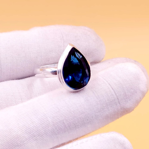 Handmade sapphire lab - sapphire,