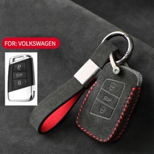 Full Suede Covered Key Fob