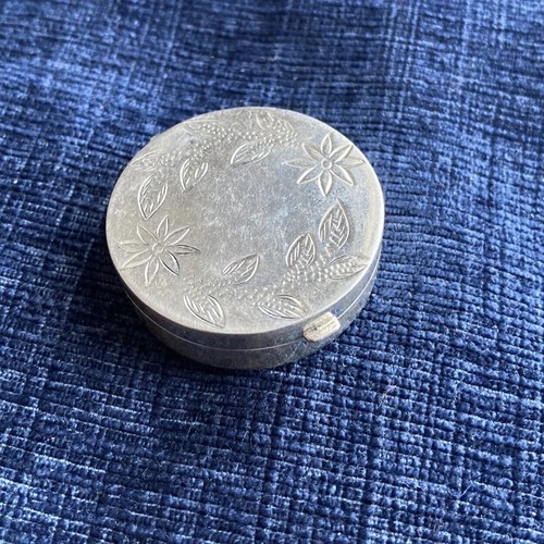 Vintage sterling silver floral