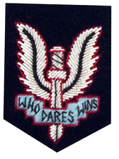 SAS Officers Wire Embroidered