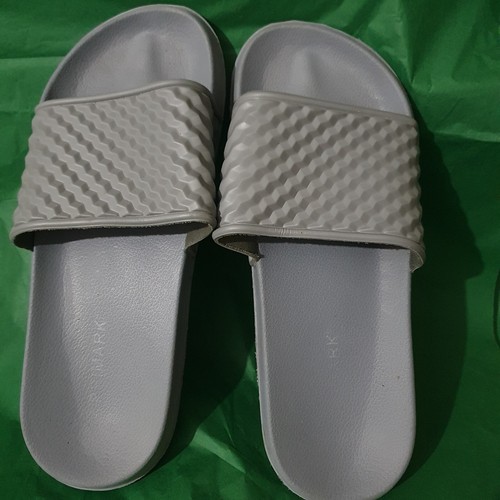 Primark grey slide - flip, flops