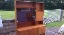 JENTIQUE RETRO 60S 70S LIVING ROOM DISPLAY UNIT CABINET CUMBRIA possible deliver