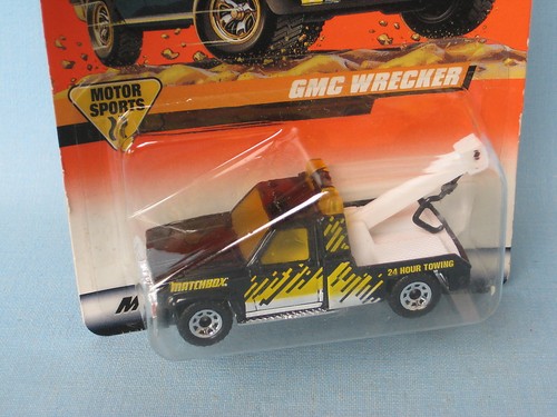Matchbox gmc wrecker truck - gmc,