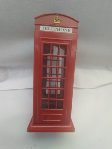 British red telephone - red, kiosk