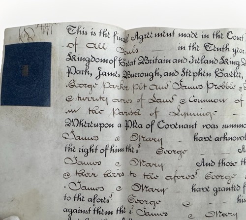 1829 vellum manuscript - 1829,