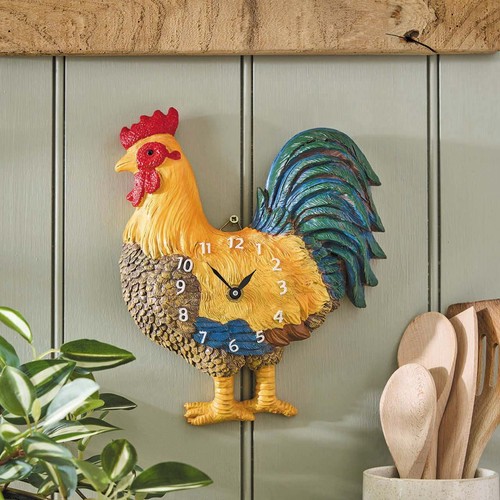 Mysmartbuy cockerel wall clock - cockerel,