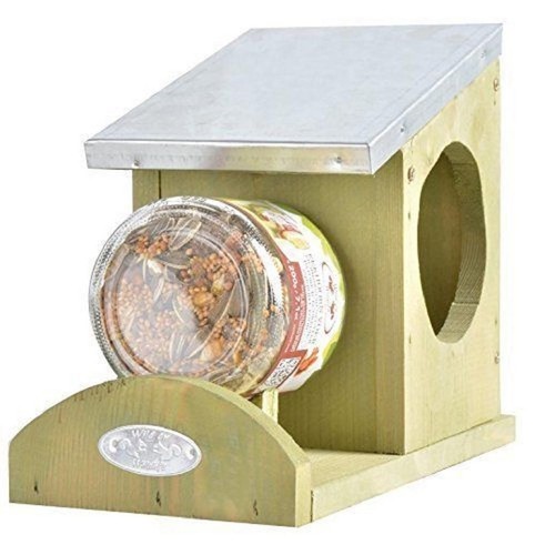 Squirrel peanut butter feeder - squirrel,