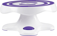 Tilt-N-Turn Ultra Cake Turntable and Cake Stand - Decorate Cakes with a Smooth T