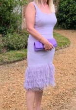 Coast Feather Dress Size 14 &