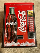 Coca-Cola Vending Machine Tin Bank