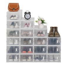 18 Pack Shoe Storage Boxes